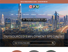 Tablet Screenshot of cpmpeople.com
